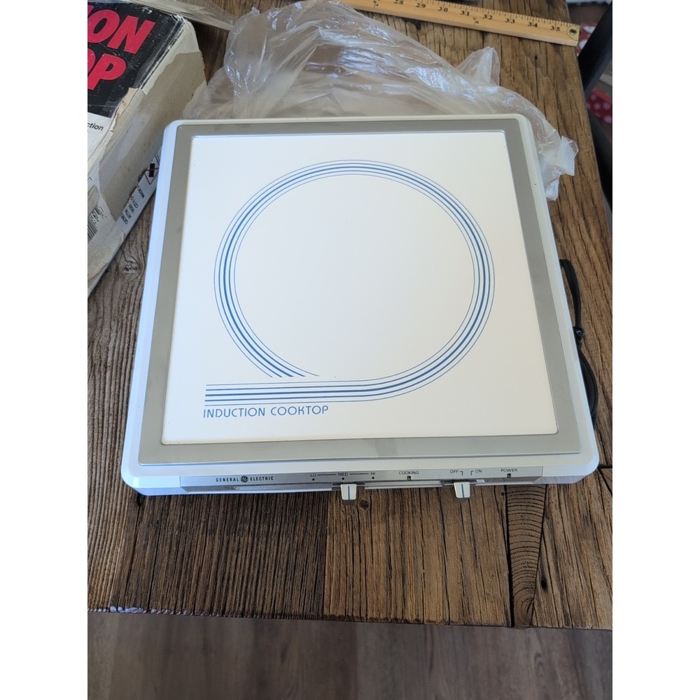 GE GENERAL ELECTRIC INDUCTION COOKTOP PORTABLE COUNTERTOP J IC100 H1 Open Box